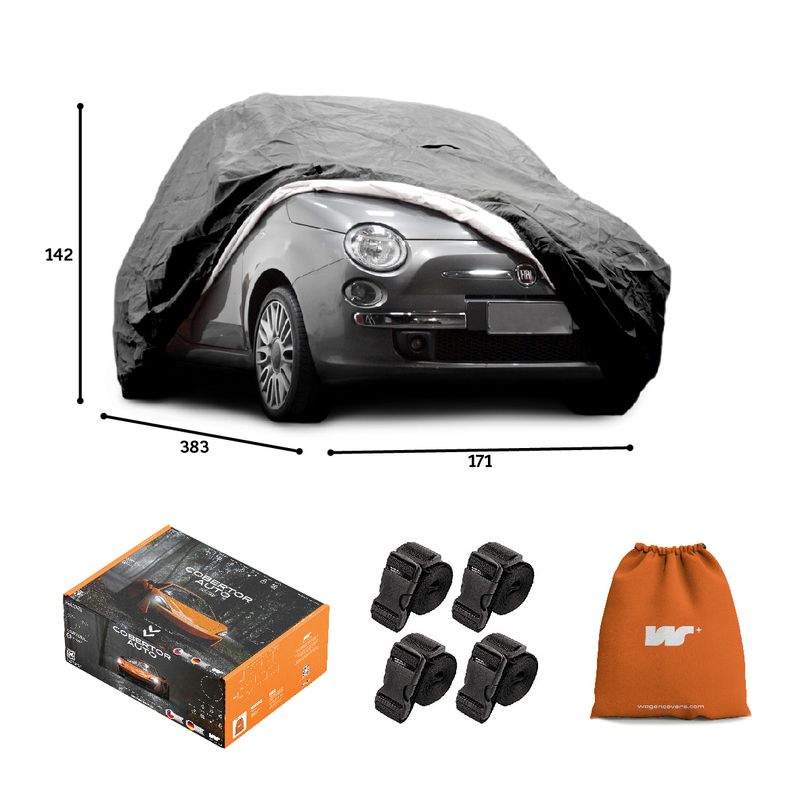 CWAGEN - Funda para auto Gris Hatchback S -Wagen Covers Deluxe