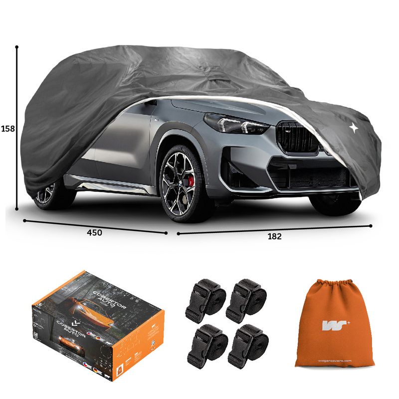 CWAGEN - Funda para auto Gris Suv S - Wagen Covers Deluxe