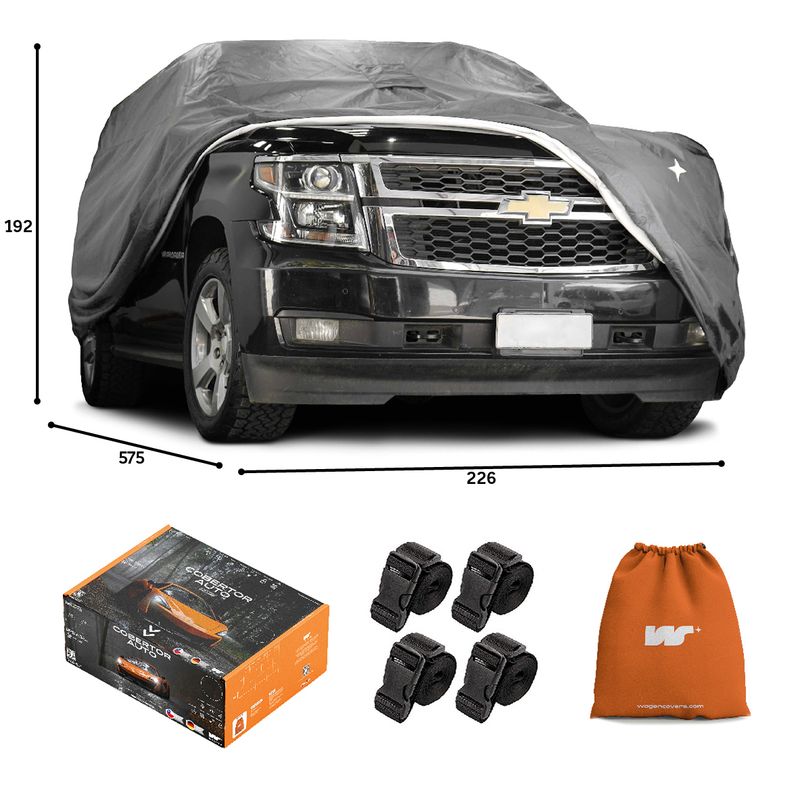 CWAGEN - Funda para auto Gris Suv XXL - Wagen Covers Deluxe