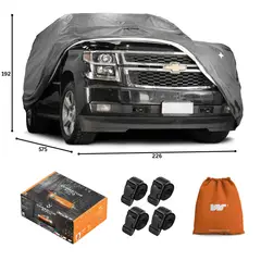 CWAGEN - Funda para auto Gris Suv XXL - Wagen Covers Deluxe