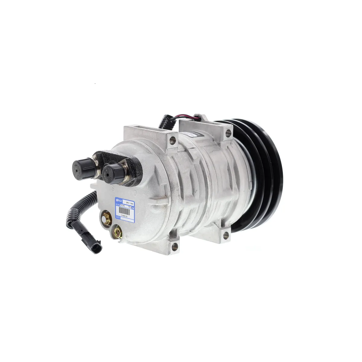 AMERICAN AIR - Compresor de AC TM21 2A 12V 145MM Salida Horizontal QUE.