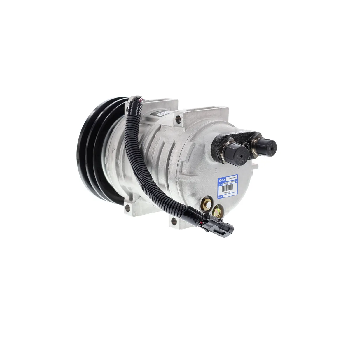 AMERICAN AIR - Compresor de AC TM21 2A 12V 145MM Salida Horizontal QUE.