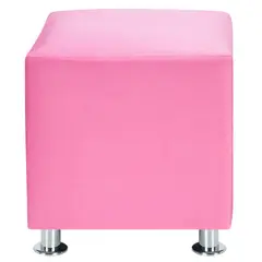 BODEVIR - Pouf Cali 1C Felpa 12 Rosado