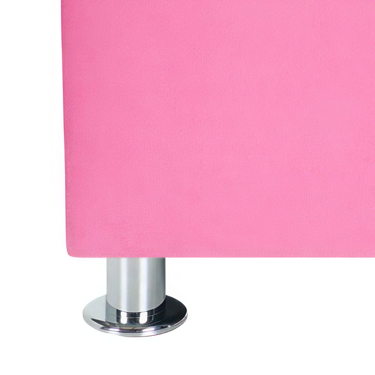 BODEVIR - Pouf Cali 1C Felpa 12 Rosado