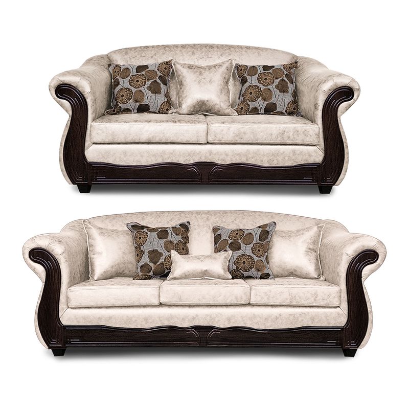 ADONIS LEUDH - Living 3+2 Estambul Envejecido Extra Grande Blanco