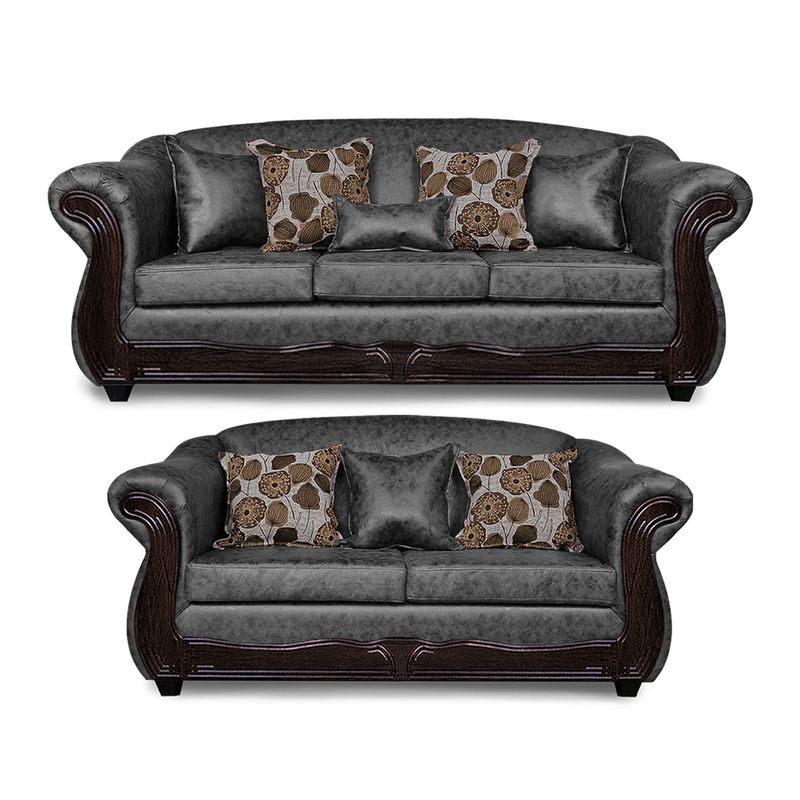 ADONIS LEUDH - Living 3+2 Estambul Envejecido Extra Grande Gris