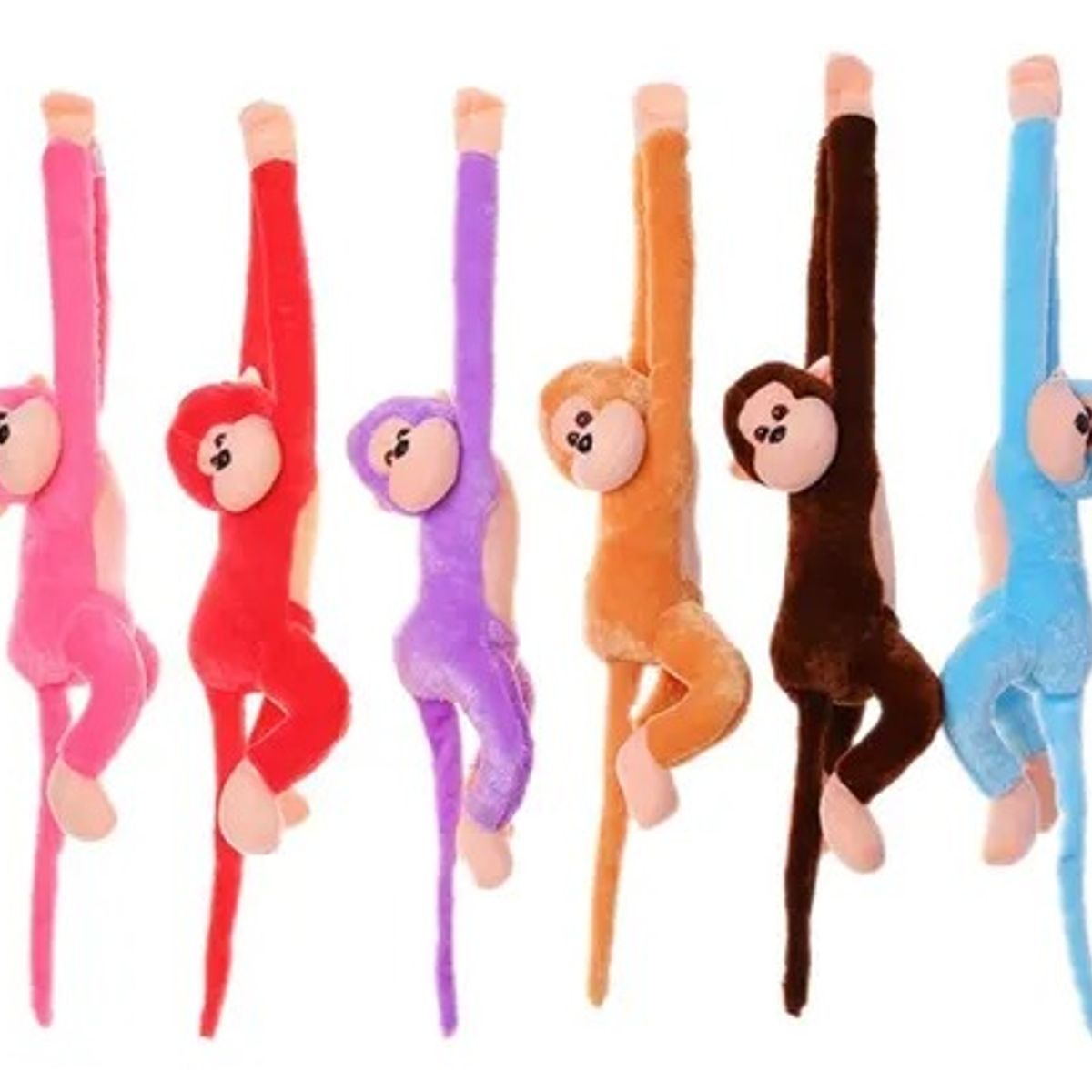 GENERICO - Peluche Felpa Mono Colgante Monito Decoración 70cms Auto