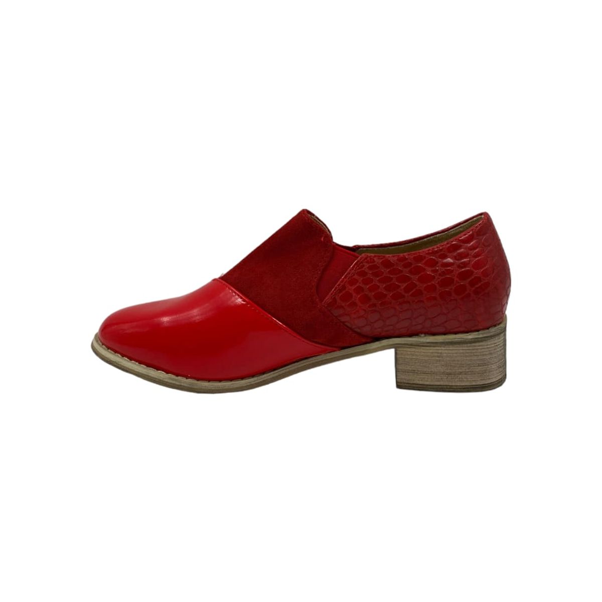 HERIEL - Zapato Rojo Charol Mujer