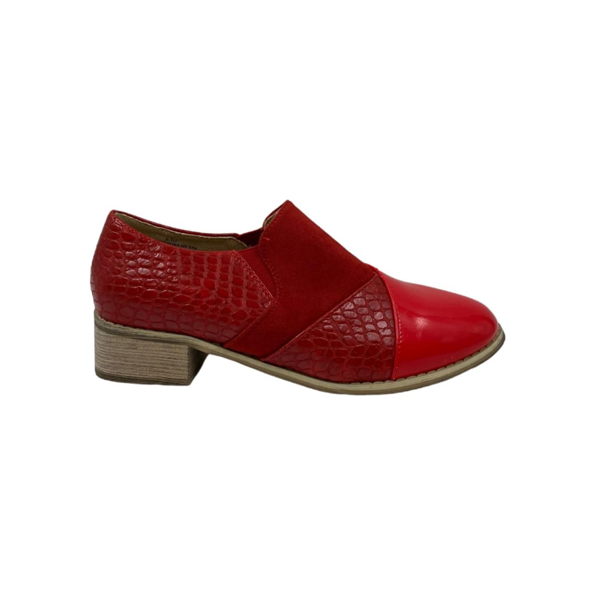 HERIEL - Zapato Rojo Charol Mujer