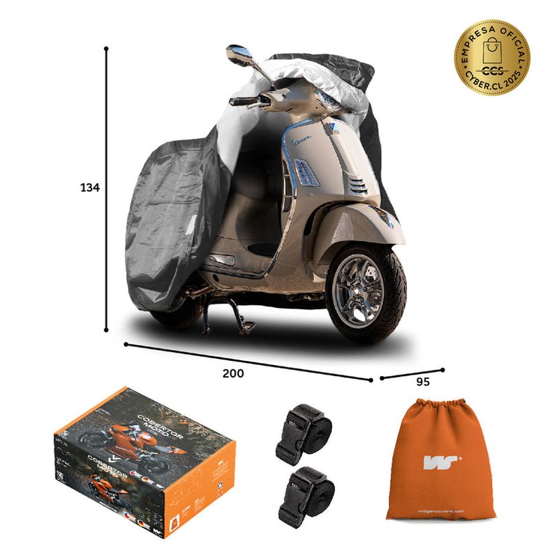 CWAGEN - Funda para Moto S Sin Top Case - Wagen Covers Deluxe