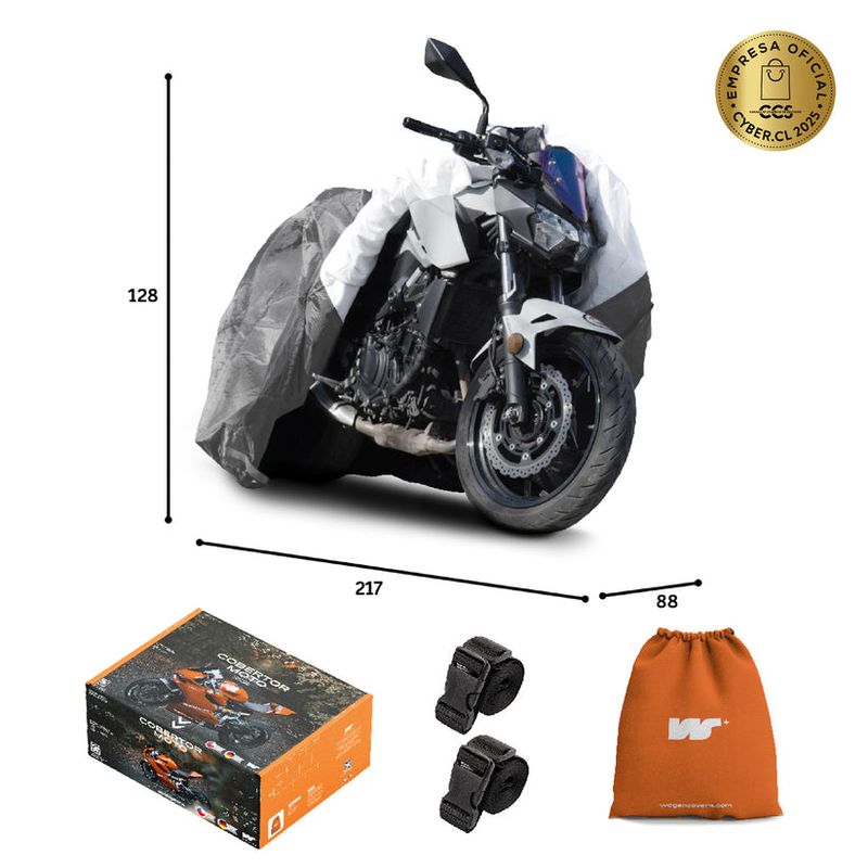 CWAGEN - Funda para Moto M Sin Top Case - Wagen Covers Deluxe
