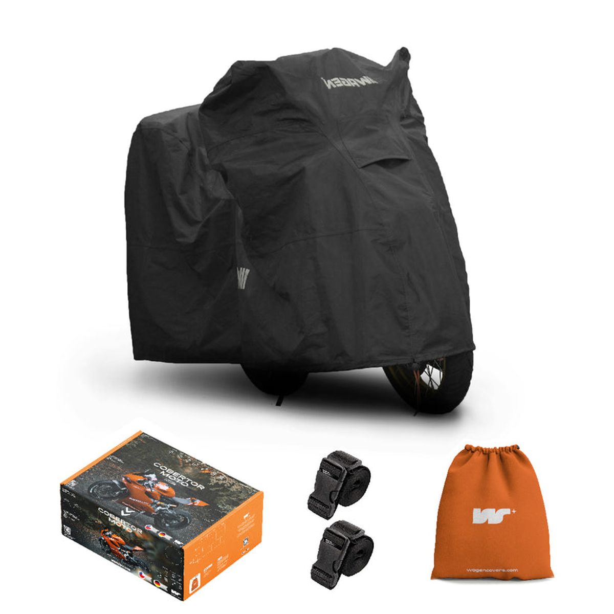 CWAGEN - Funda para Moto M Con Top Case - Wagen Covers Deluxe