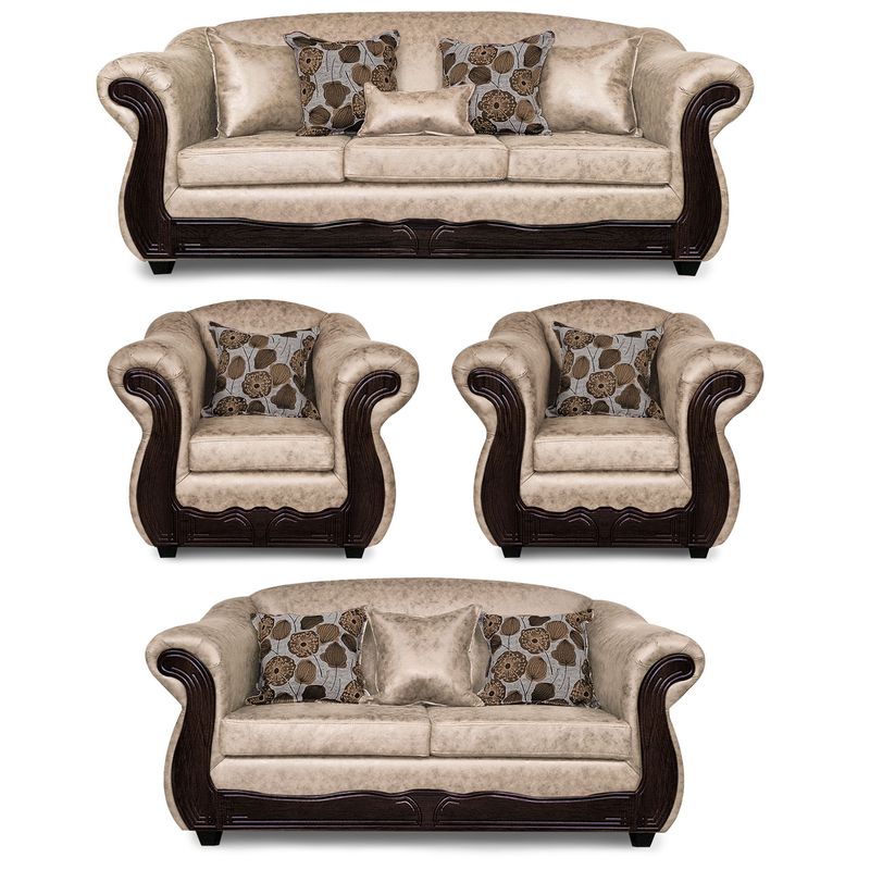 ADONIS LEUDH - Living 3+2+1+1 Estambul Envejecido Extra Grande Beige