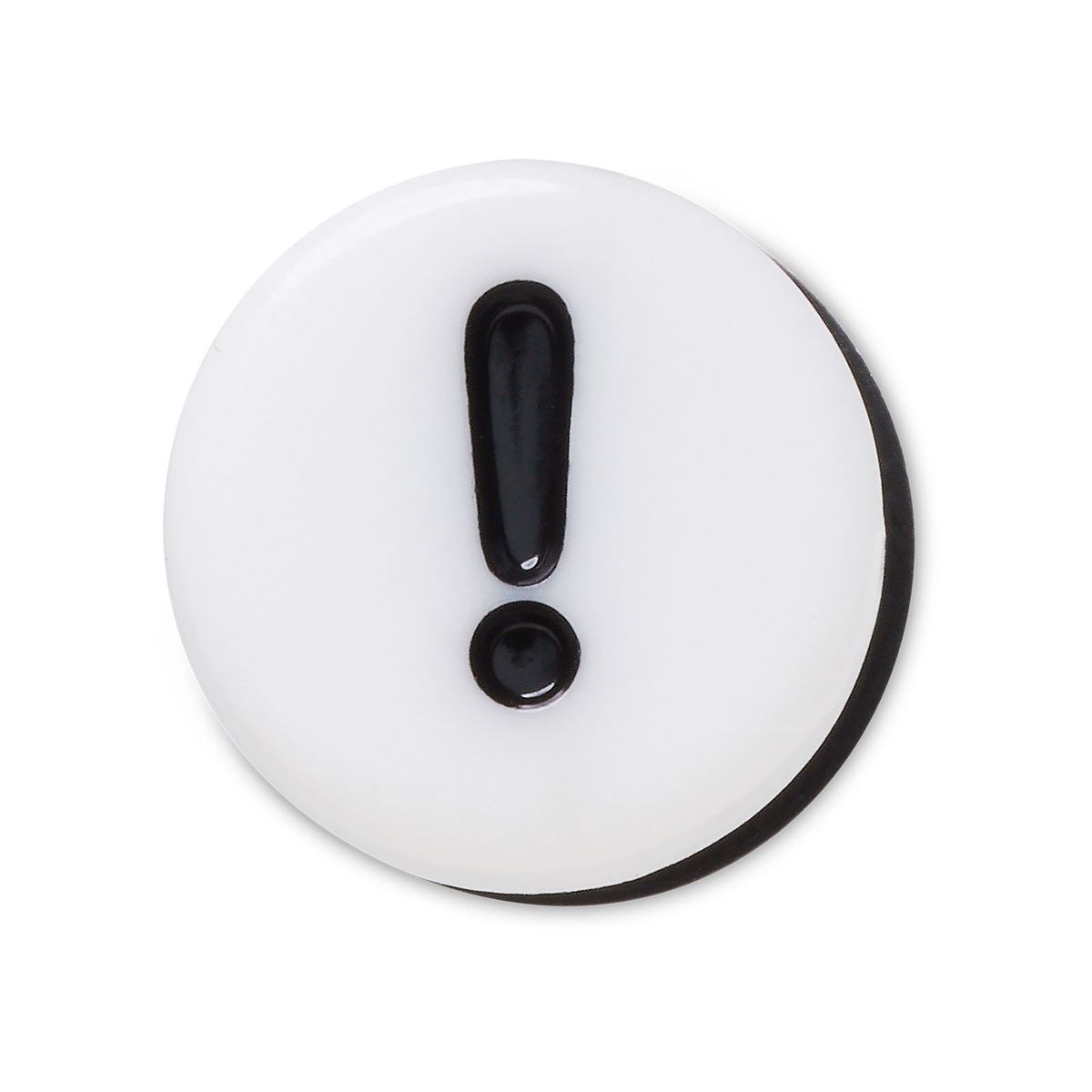 CROCS - Jibbitz Símbolo De Exclamación Blanco CROCS