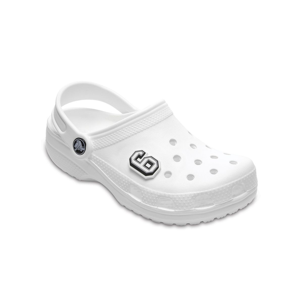 CROCS - Jibbitz B&n Número 6 Blanco CROCS.
