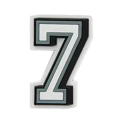 CROCS - Jibbitz Número 7 Blanco