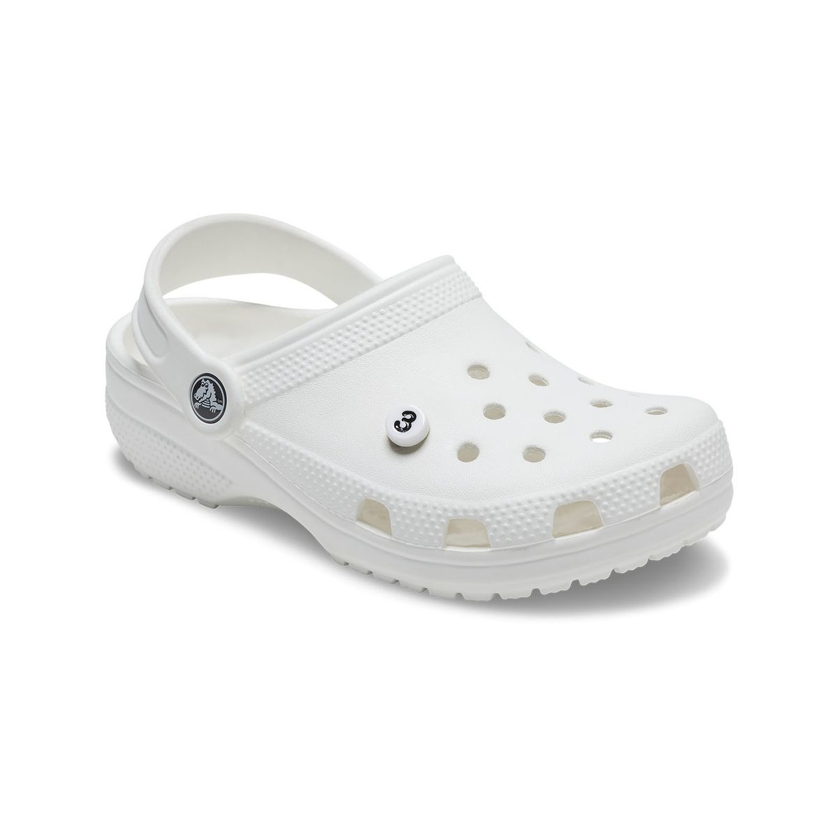 CROCS - Jibbitz Número Tres Pequeña Amistad Blanco CROCS