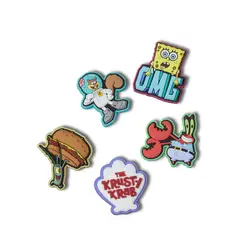 CROCS - Jibbitz Bob Esponja Pack De 5 Amarillo