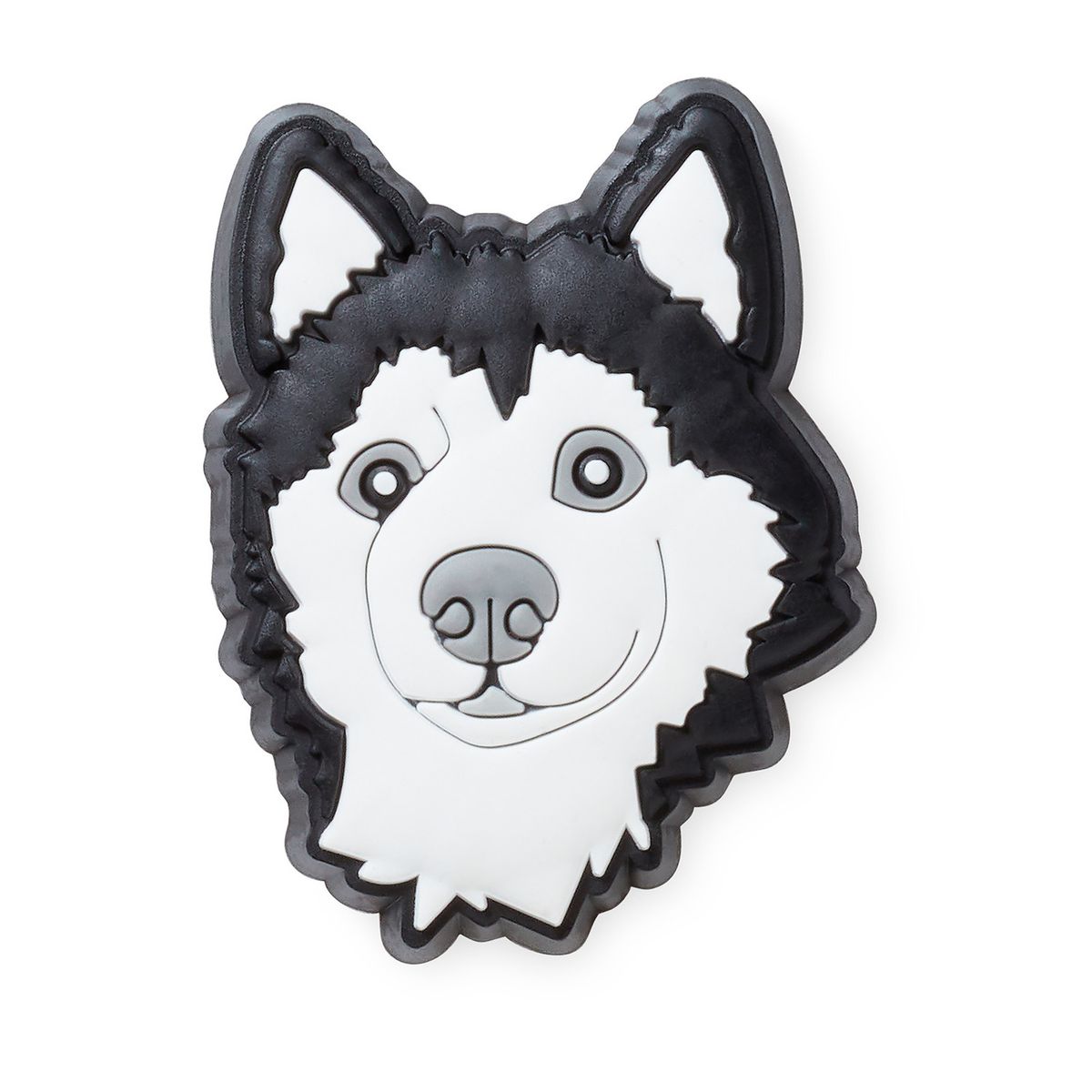 CROCS - Jibbitz Perro Husky Blanco CROCS.