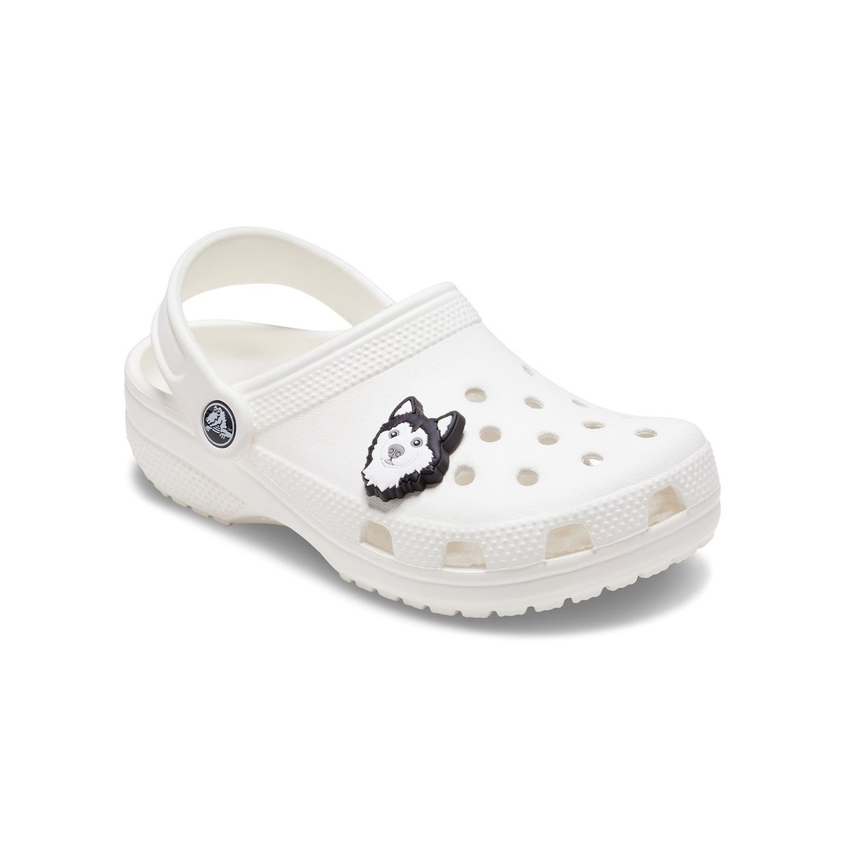 CROCS - Jibbitz Perro Husky Blanco CROCS.