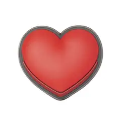 CROCS - Jibbitz Corazón Rojo