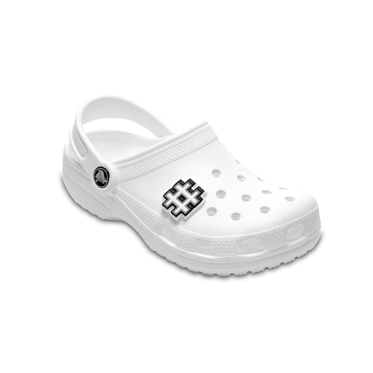 CROCS - Jibbitz Hashtag Blanco CROCS.