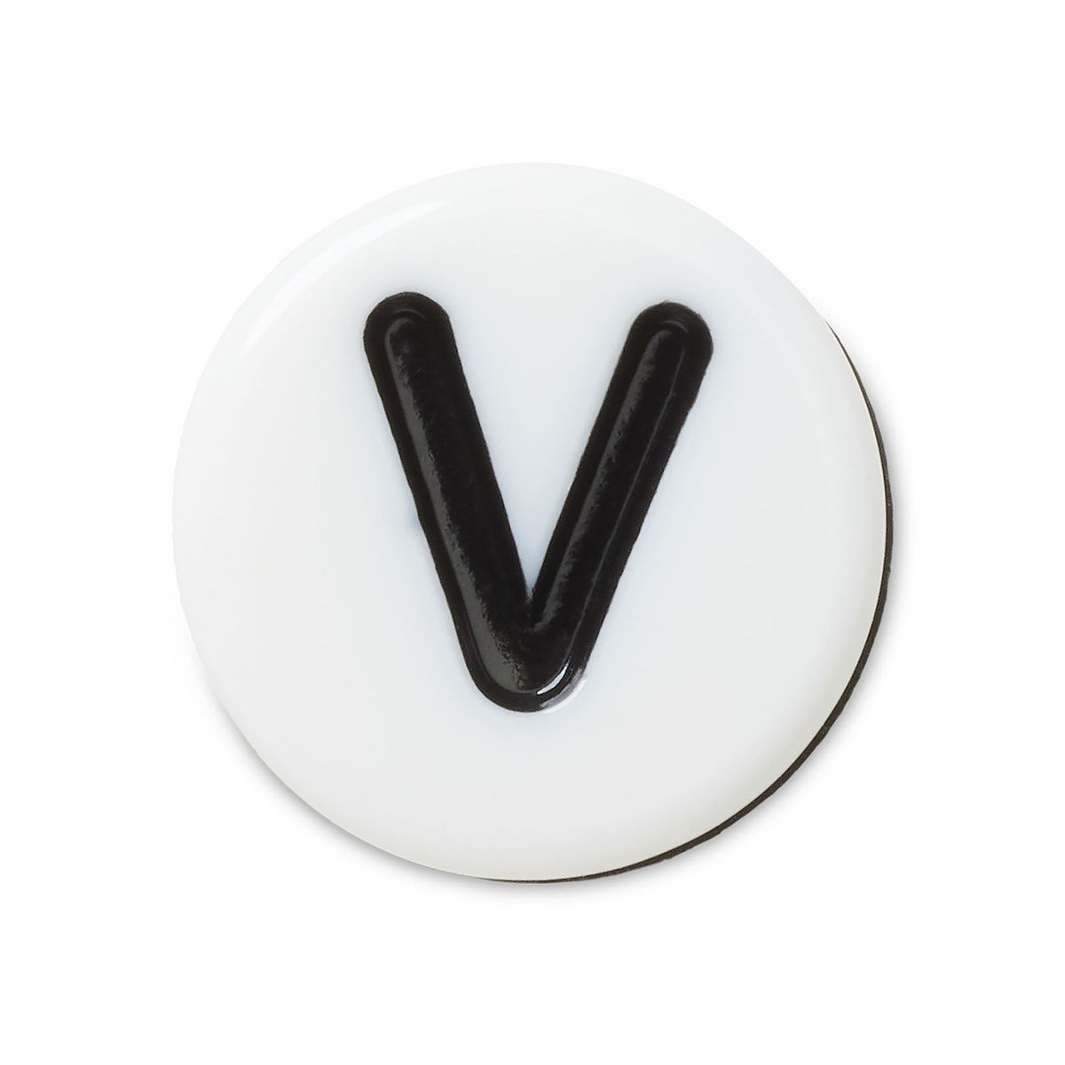 CROCS - Jibbitz V Pequeña Carta de Amistad Blanco CROCS.