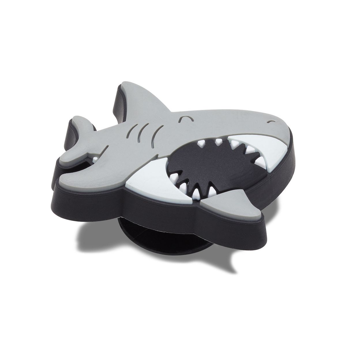 CROCS - Jibbitz Tiburón Pequeño Gris CROCS