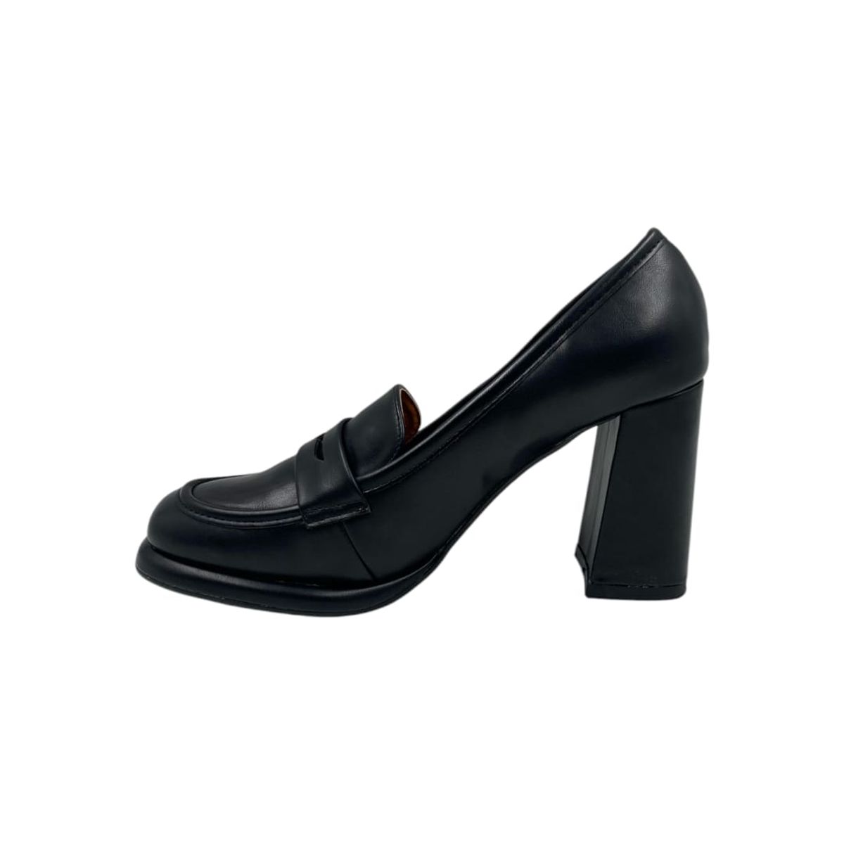 HERIEL - Zapato Negro Taco Mujer