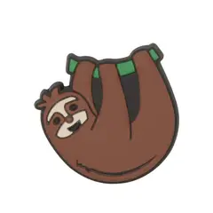 CROCS - Jibbitz Oso Perezoso Café