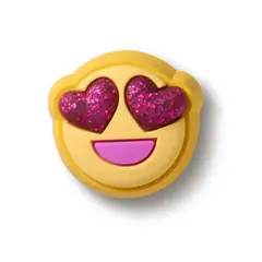 CROCS - Jibbitz Ojos De Corazón Brillo Amarillo