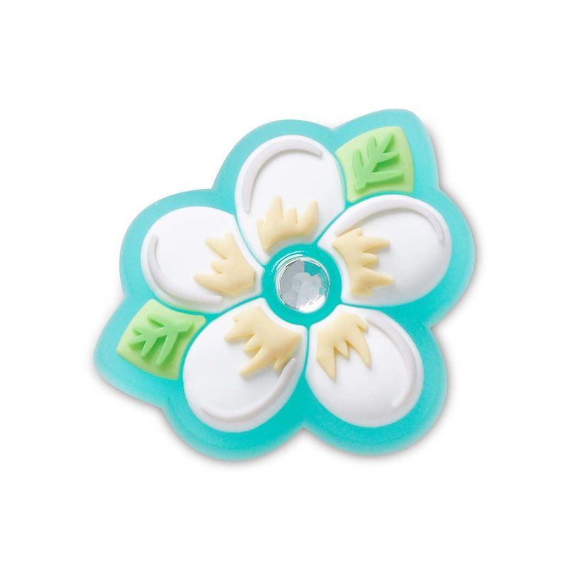 CROCS - Jibbitz Plumeria Joya Floral Celeste CROCS