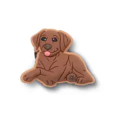 CROCS - Jibbitz Perro Doberman Café