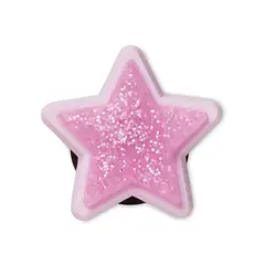 CROCS - Jibbitz Pequeña Estrella Brillo Rosa