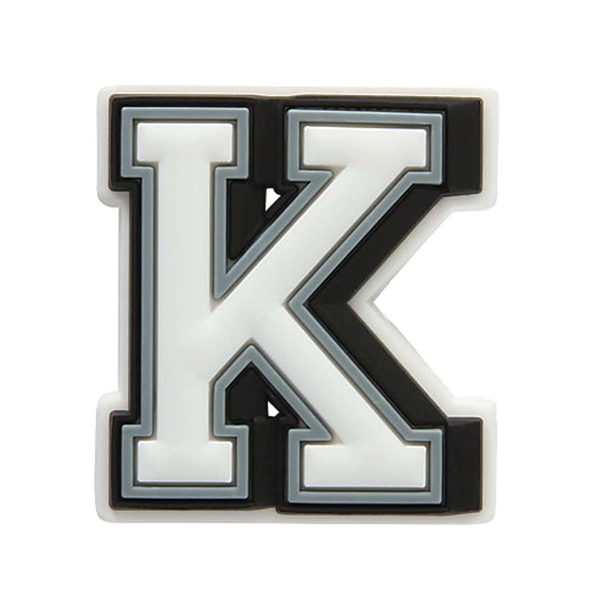 CROCS - Jibbitz Letra K Blanco CROCS.