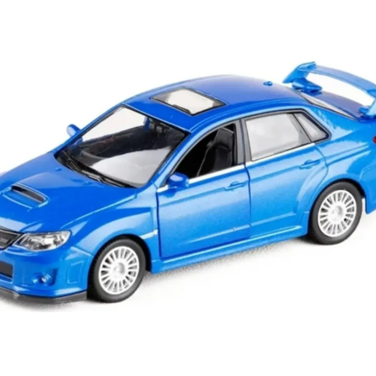GENERICO - Auto de colección Subaru Impreza escala 136 azul