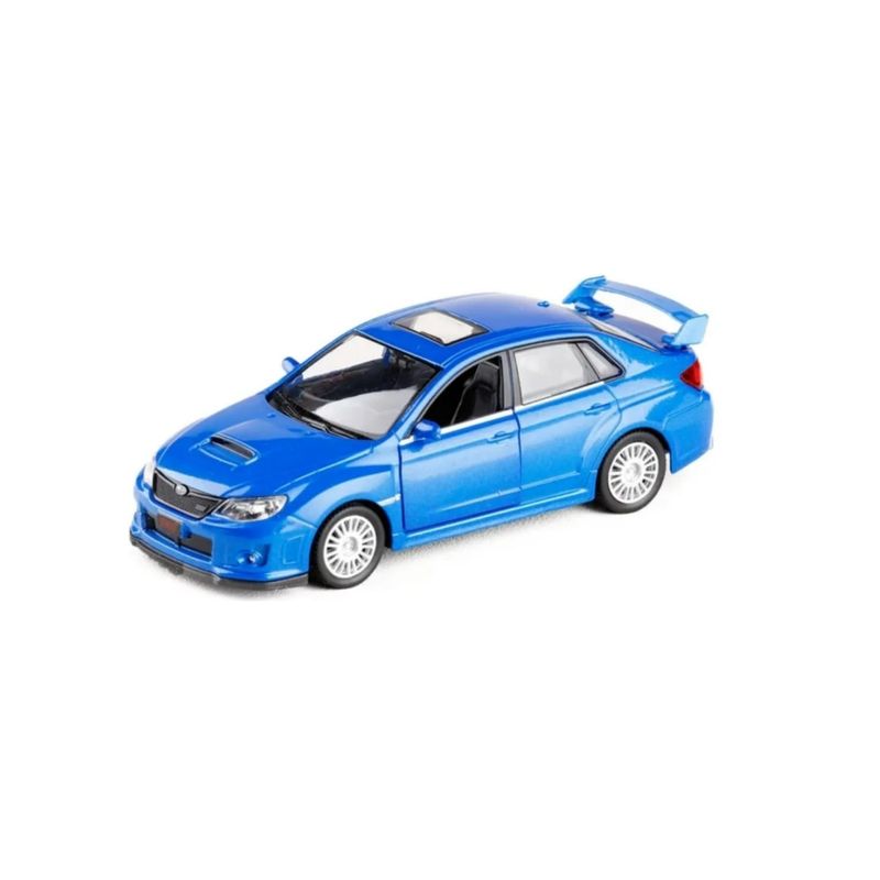 GENERICO - Auto de colección Subaru Impreza escala 136 azul