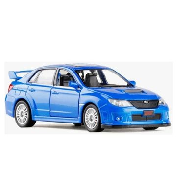 Imagen 2 del producto Auto de colección Subaru Impreza escala 136 azul