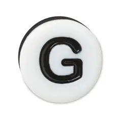 CROCS - Jibbitz G Pequeña Carta de Amistad Blanco