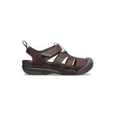 CROCS - Sandalia Hombre Yukon Fisherman Café Oscuro