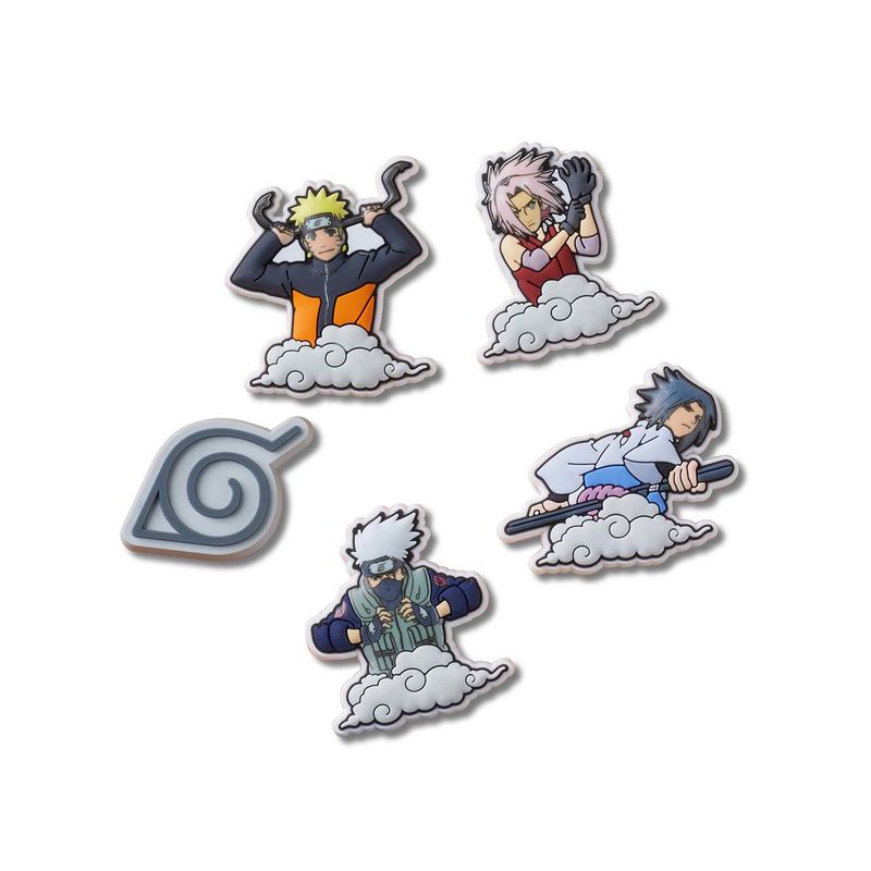 CROCS - Jibbitz Naruto Uzumaki Pack De 5 Blanco CROCS