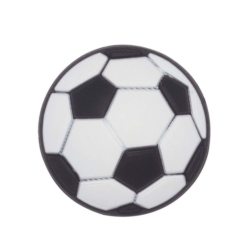 CROCS - Jibbitz Pelota De Futbol Blanco CROCS