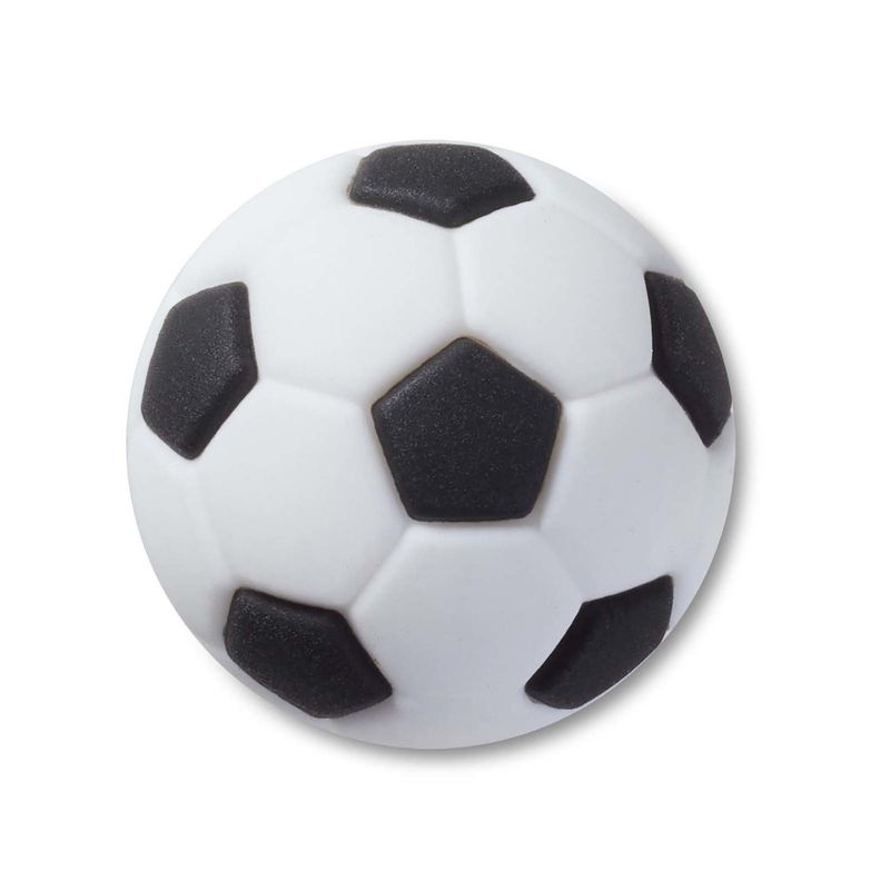 CROCS - Jibbitz Balón De Fútbol Blanco CROCS