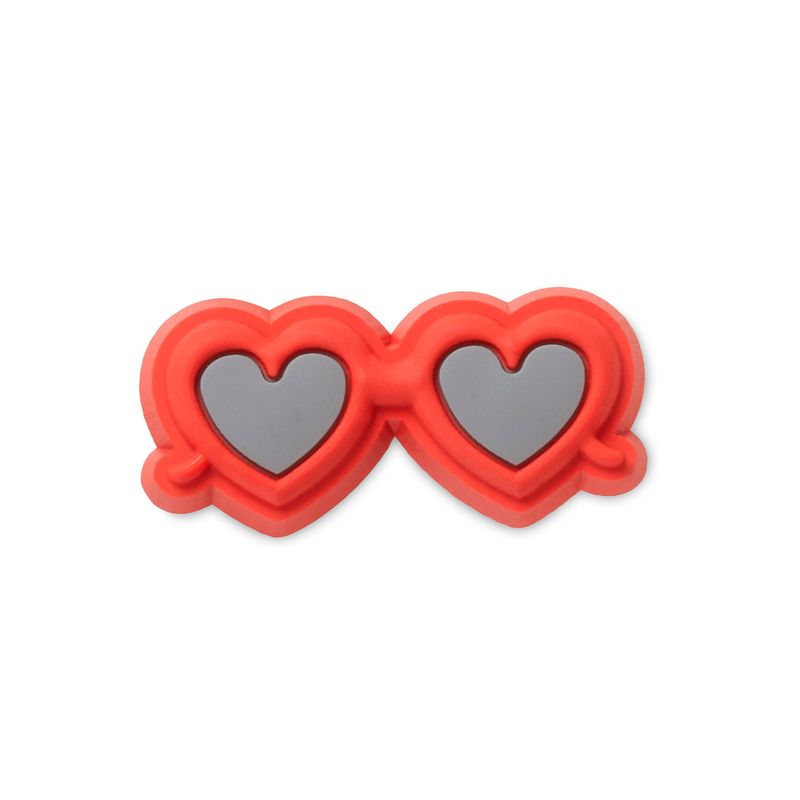 CROCS - Jibbitz Lentes Corazones Rojo CROCS