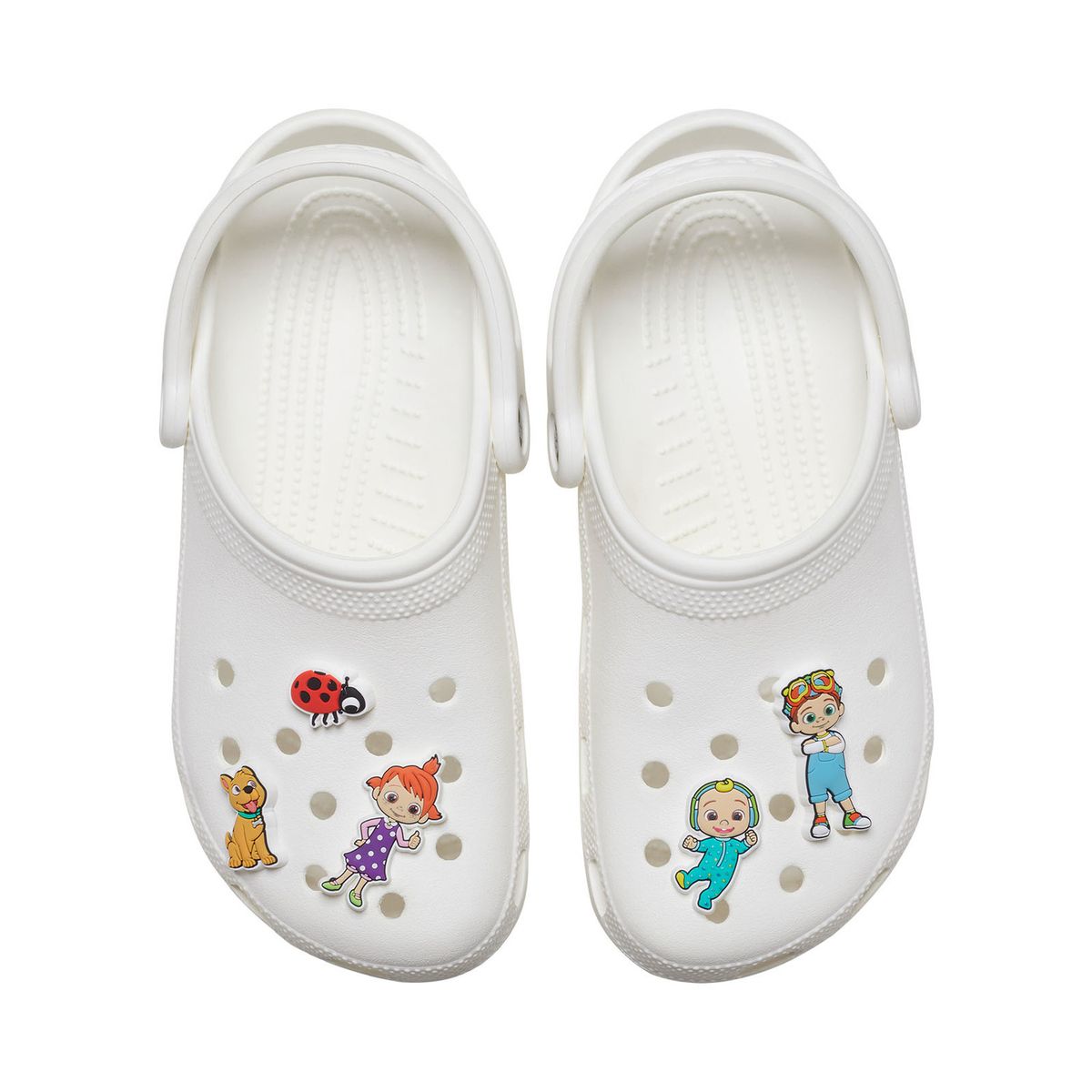 CROCS - Jibbitz Cocomelon Pack de 5 Blanco CROCS