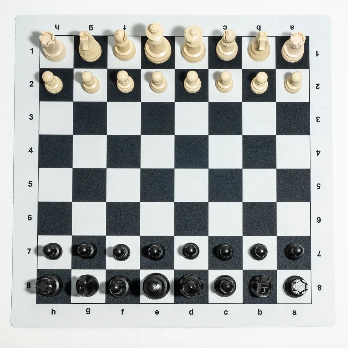 NACION AJEDREZ - Tablero De Ajedrez Profesional De Vinilo Con Set Abs