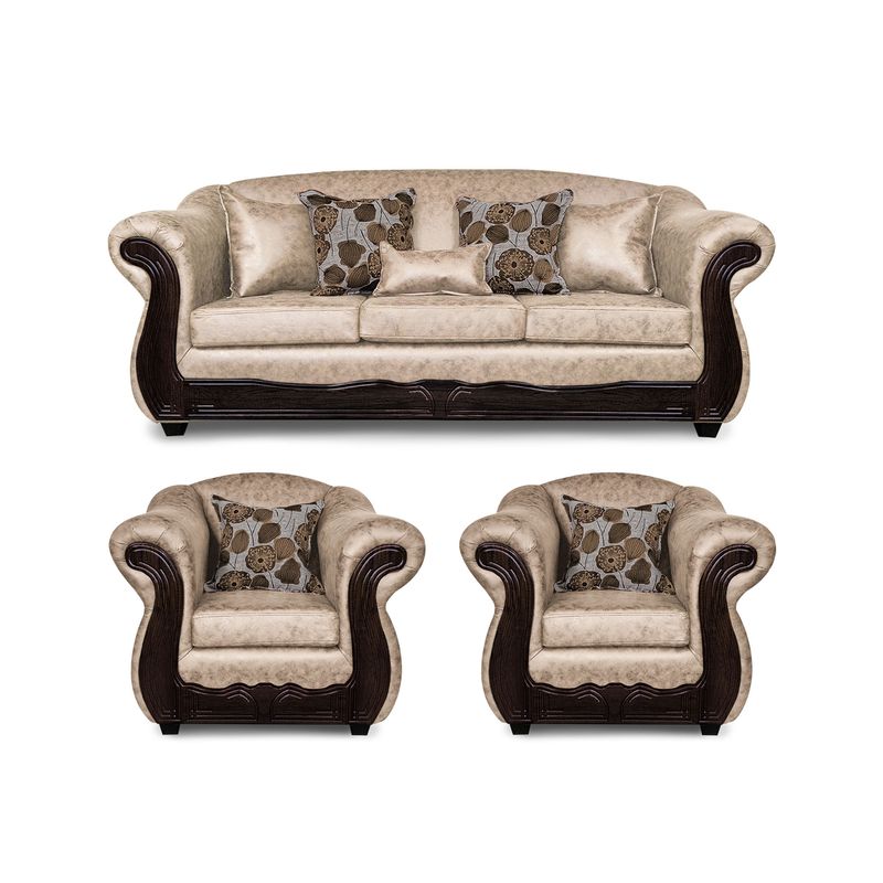ADONIS LEUDH - Living 3+1+1 Estambul Envejecido Extra Grande Beige