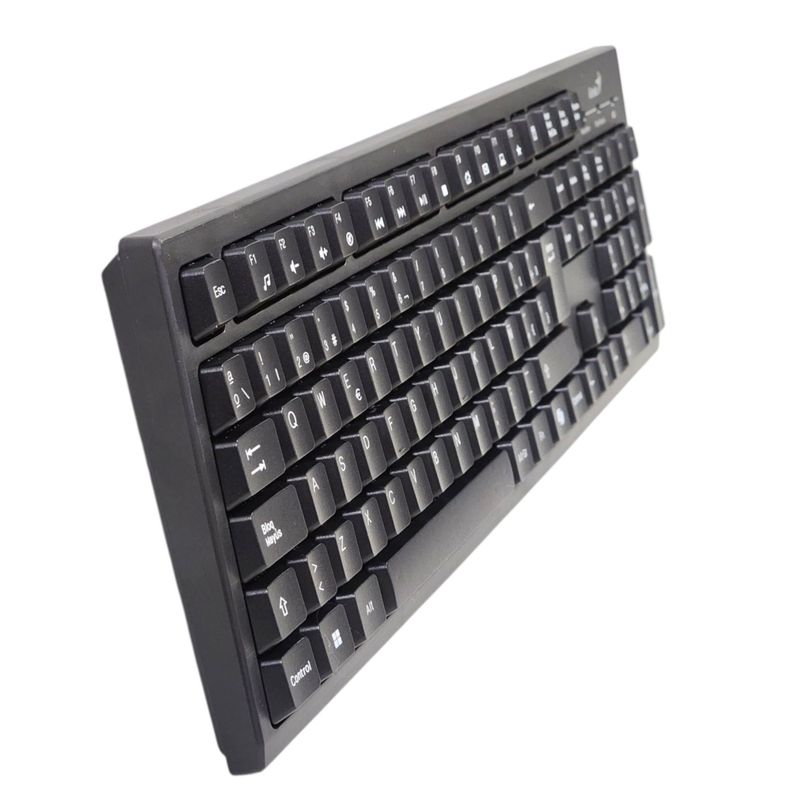 GENIUS - Kit Teclado y Mouse Inalámbrico KM-8101 Negro Genius