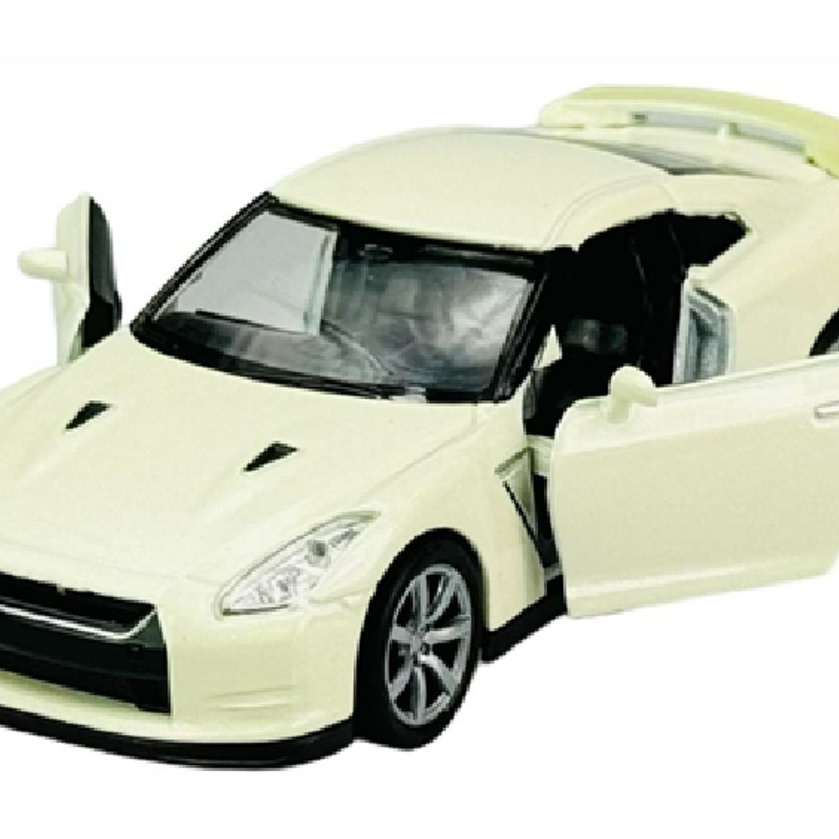 WELLY - Auto de colección Nissan GT-R Escala 136 metal