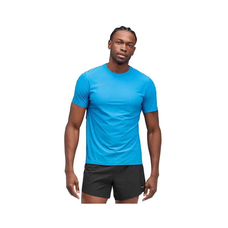 HOKA - Polera Hoka Airolite Run Hombre Blue